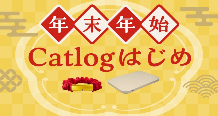 年末年始 Catlogはじめ